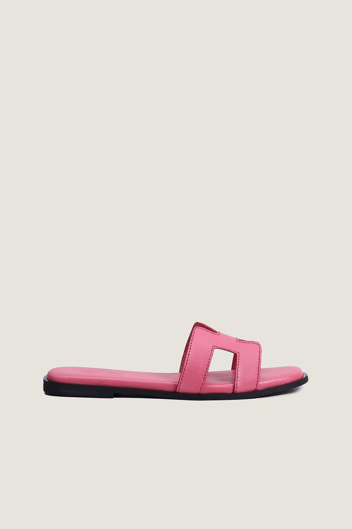 Novado - Women's H Style Leather Slipper - Pink