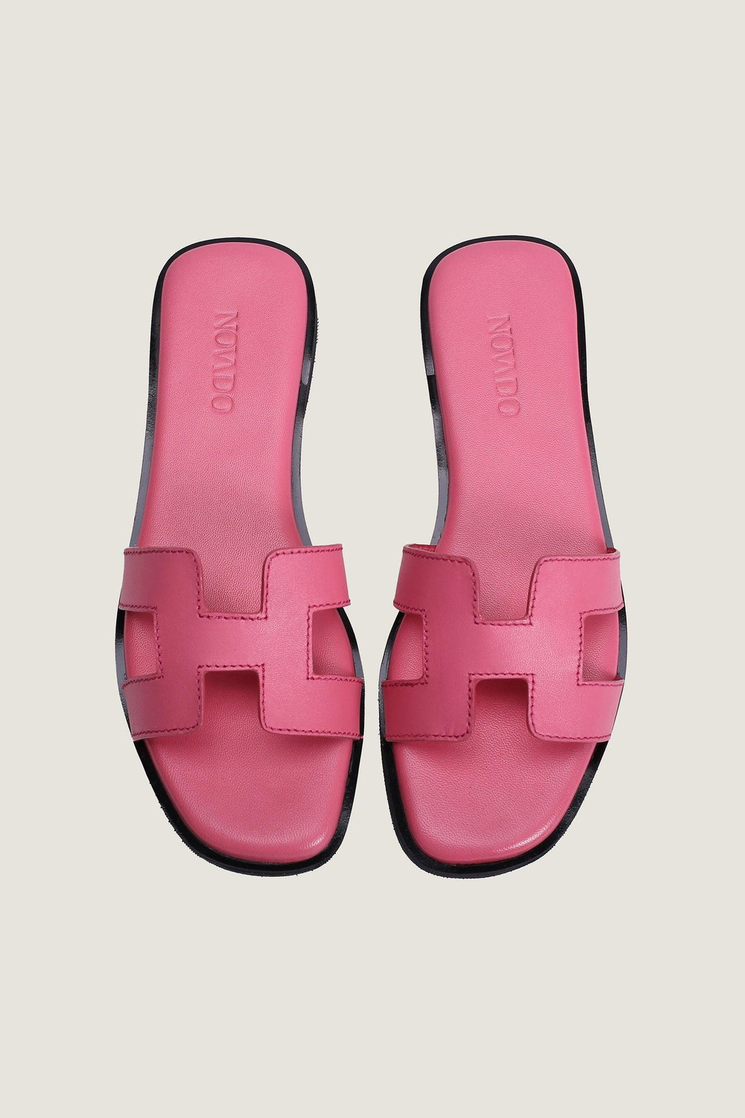 Novado - Women's H Style Leather Slipper - Pink