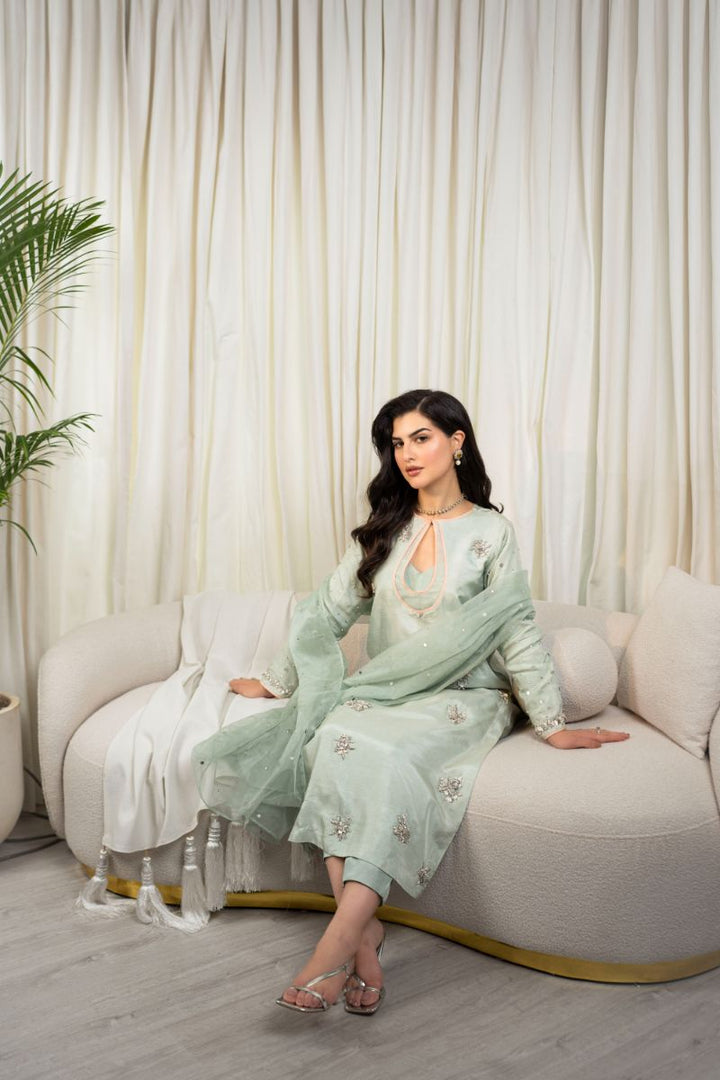 Leon - Jasmine - Raw Silk - 3 Piece