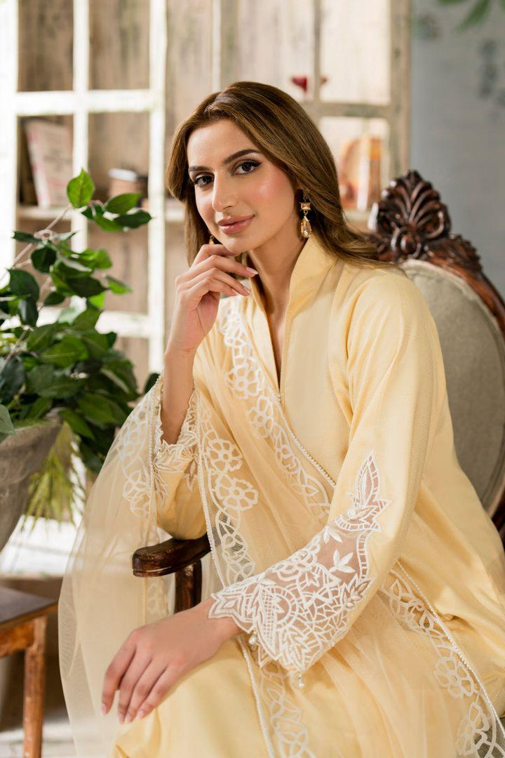 Natasha Kamal - Jayden - light yellow - 3 Piece