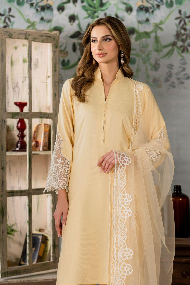 Natasha Kamal - Jayden - light yellow - 3 Piece