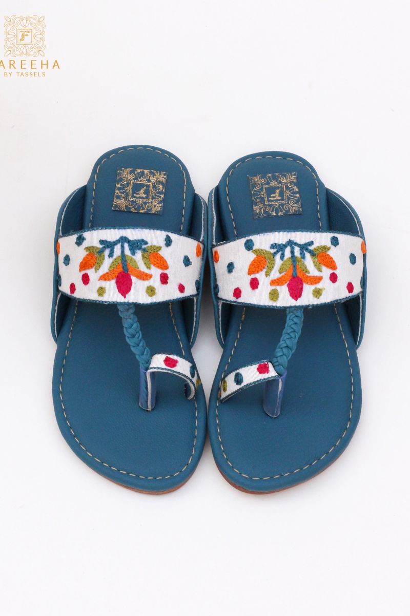 Fareeha by Tassels - Handcrafted Kolhapuri KK-85 (Kids)