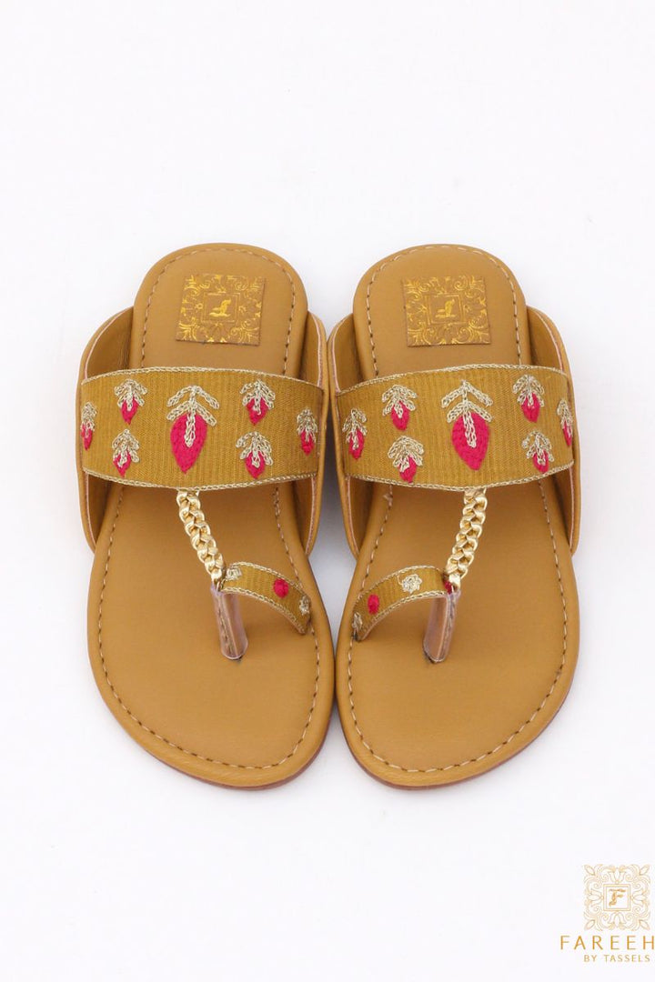 Fareeha by Tassels - Handcrafted Kolhapuri KK-86 (Kids)