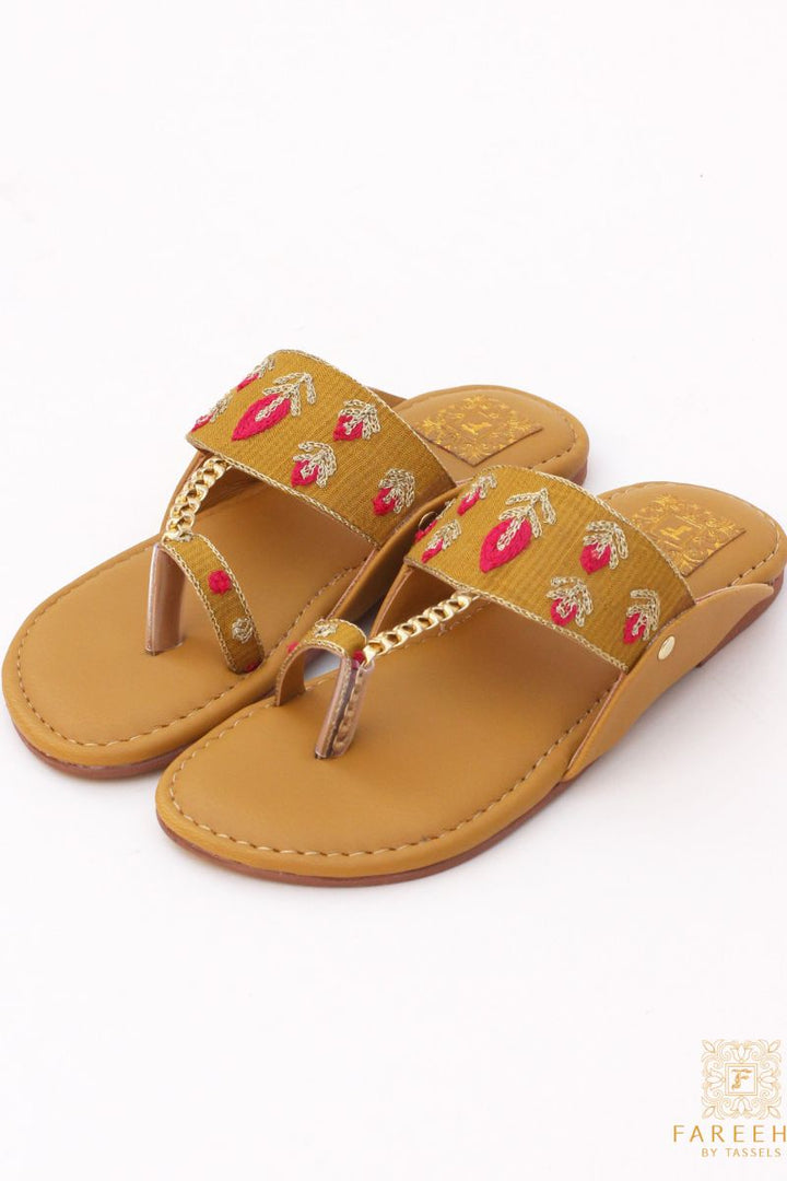 Fareeha by Tassels - Handcrafted Kolhapuri KK-86 (Kids)