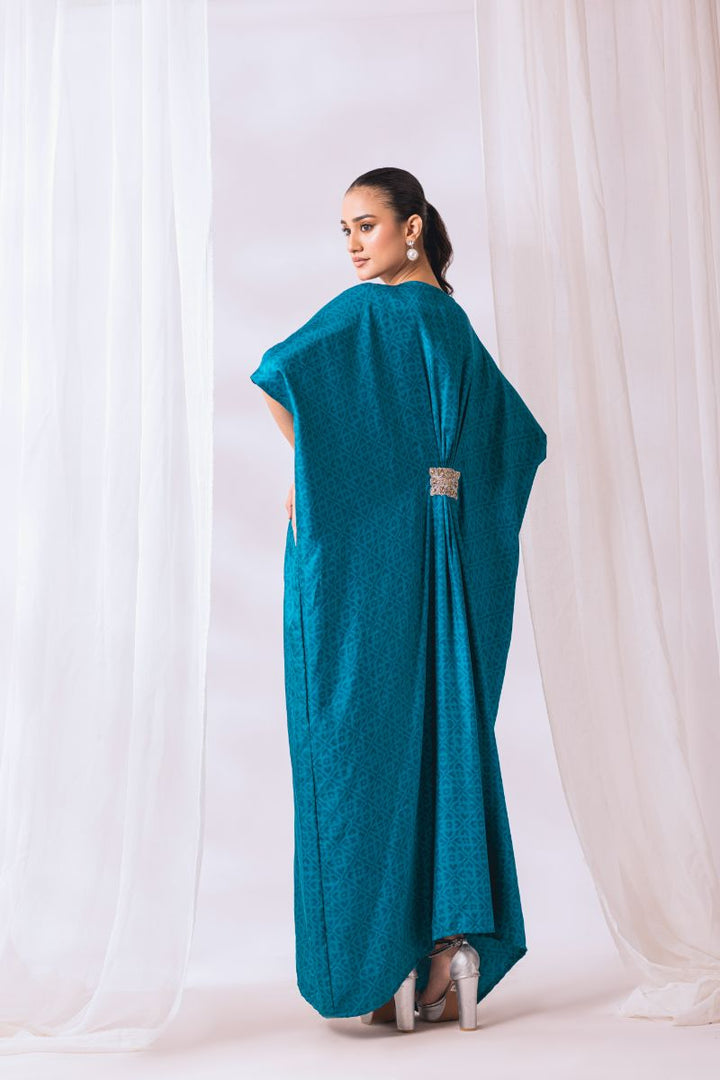 Khayal by Shaista Hasan - Kaftan - Silk Kaftan - 1 Piece