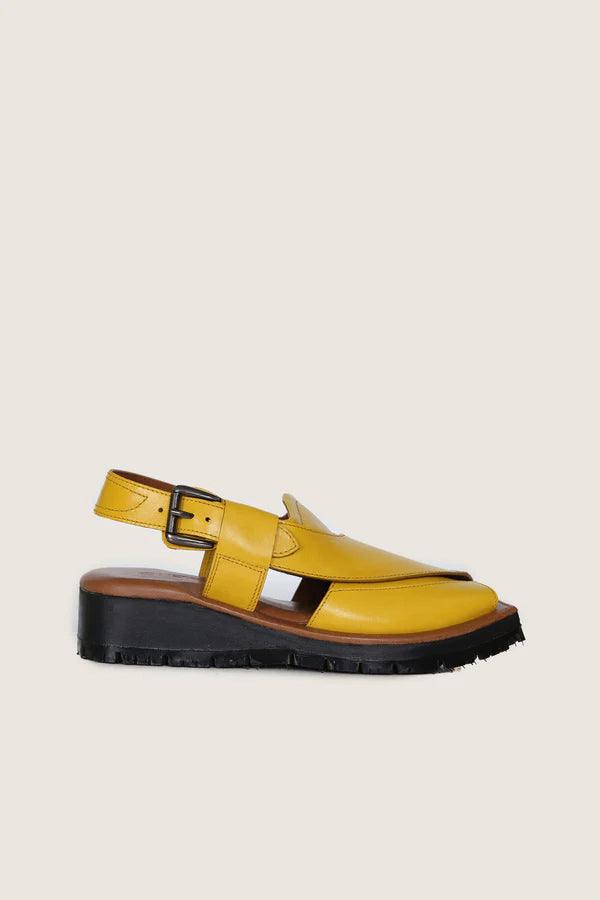 Novado - Kaptaan Chappal - Yellow