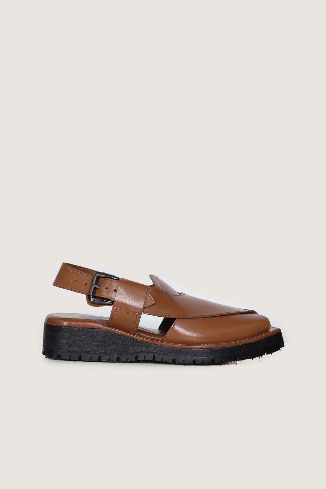 Novado - Kaptaan Chappal - Brown