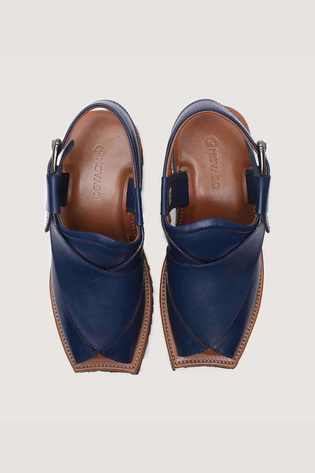 Novado - Kaptaan Chappal - Blue