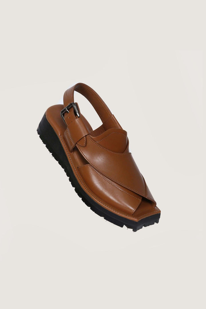 Novado - Kaptaan Chappal - Brown