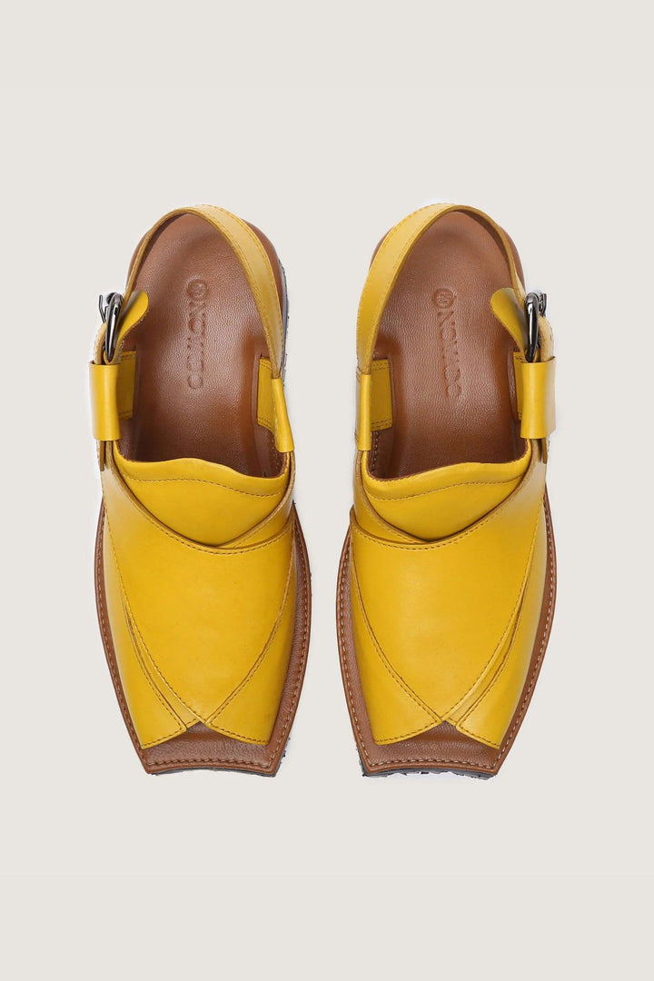 Novado - Kaptaan Chappal - Yellow