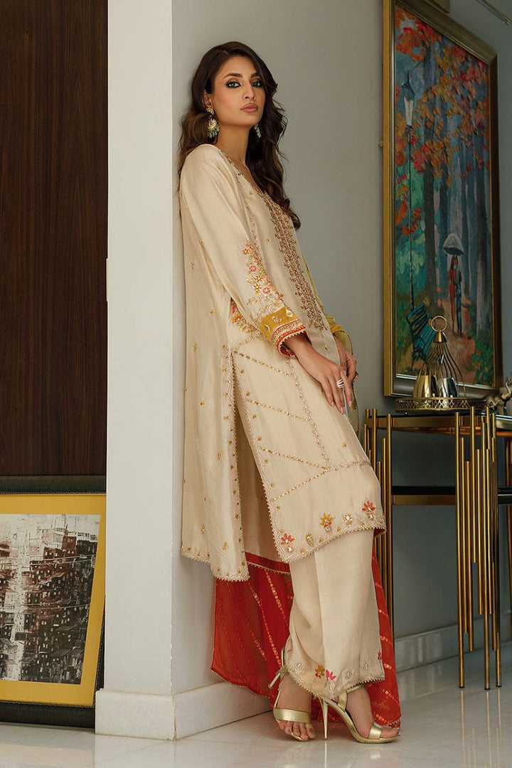 Deepak Perwani - Ktd4064 - Raw Silk - 3 piece