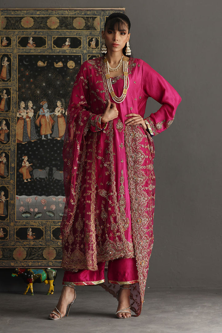 Deepak Perwani - Ktd4085 - Raw Silk - 3 Piece