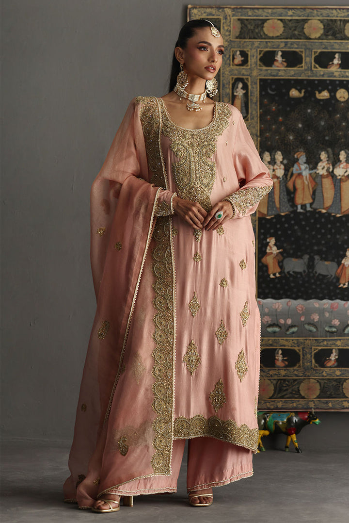 Deepak Perwani - Ktd4106 - Raw Silk - 3 Piece