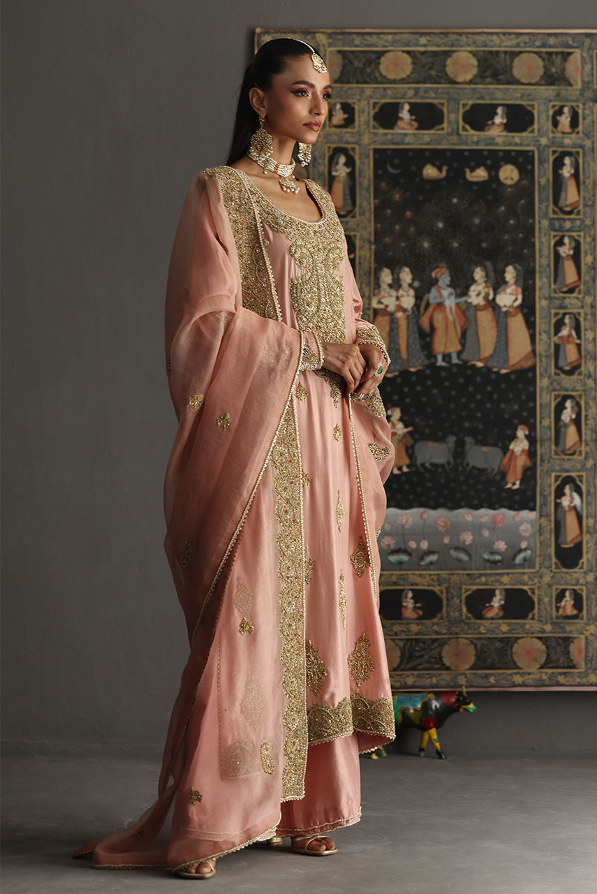 Deepak Perwani - Ktd4106 - Raw Silk - 3 Piece