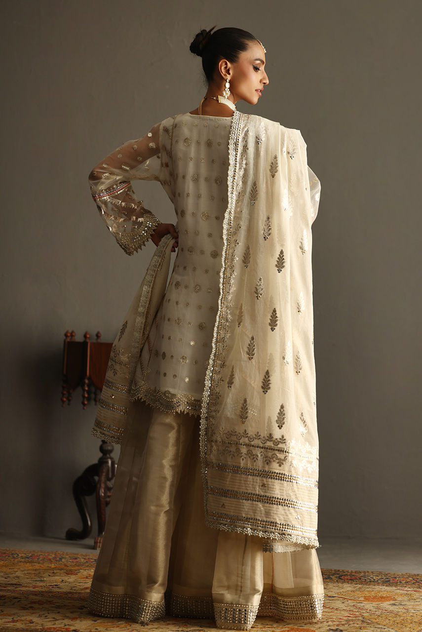 Deepak Perwani - Ktd4114 - Raw Silk - 3 Piece