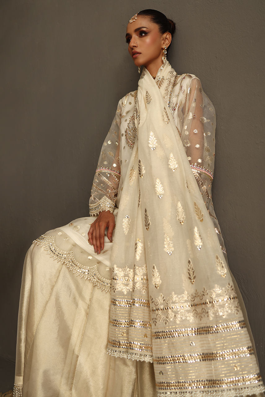 Deepak Perwani - Ktd4114 - Raw Silk - 3 Piece