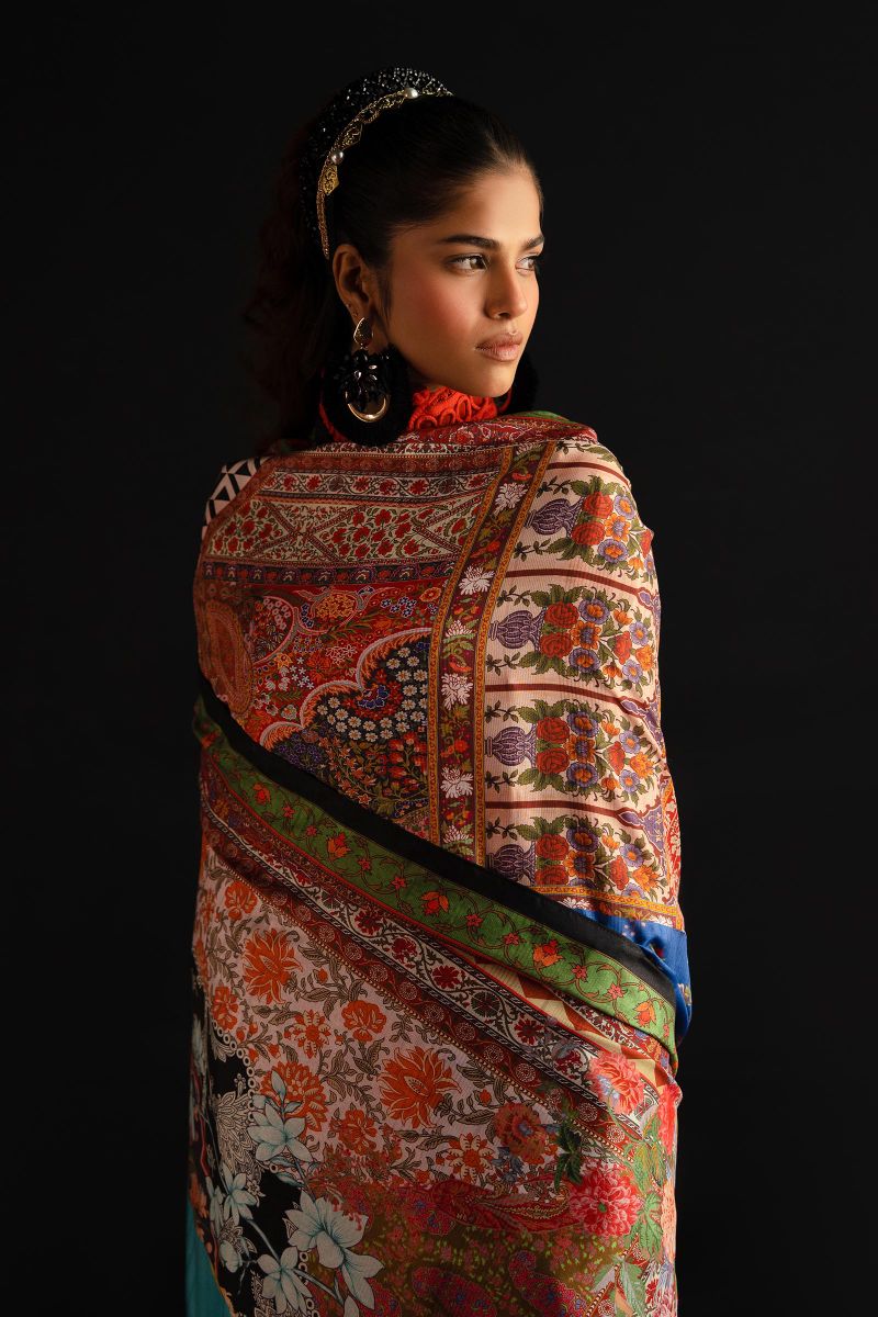 Sana Safinaz - L241-001A-3CL - Unstitch - 3 Piece