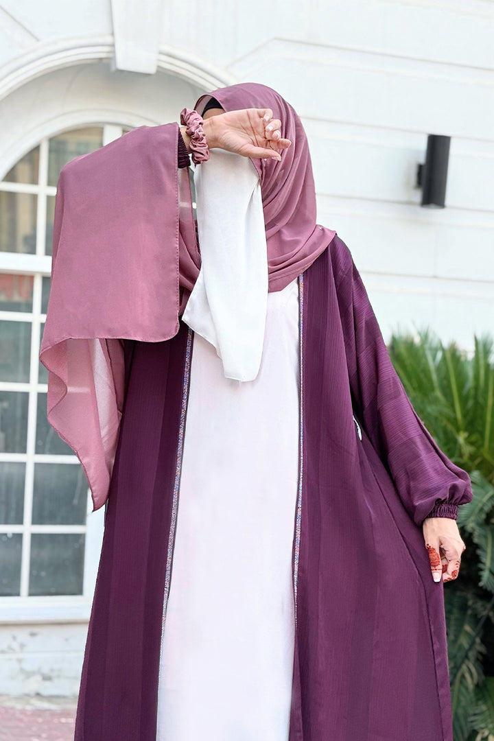 Abays Store.pk - Layla - Nida - Purple - 1 Piece