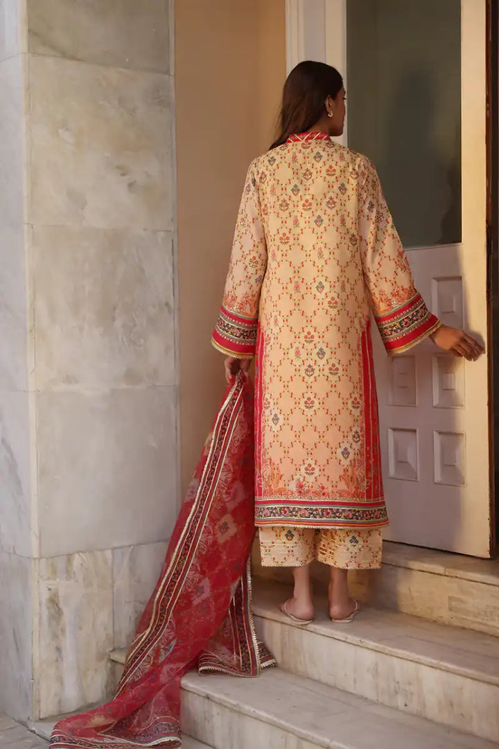 Sania Maskatiya - Lyana (B) - Khaddi Silk & Organza - 3 Piece