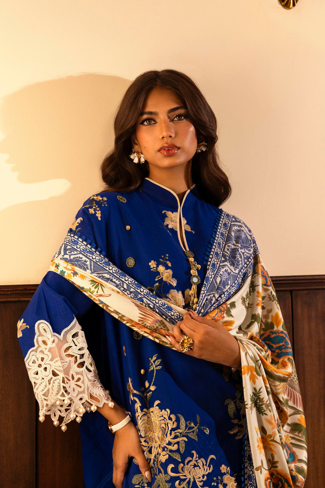 Sana Safinaz - M243-008B-3CP - 3 Piece - Unstitch