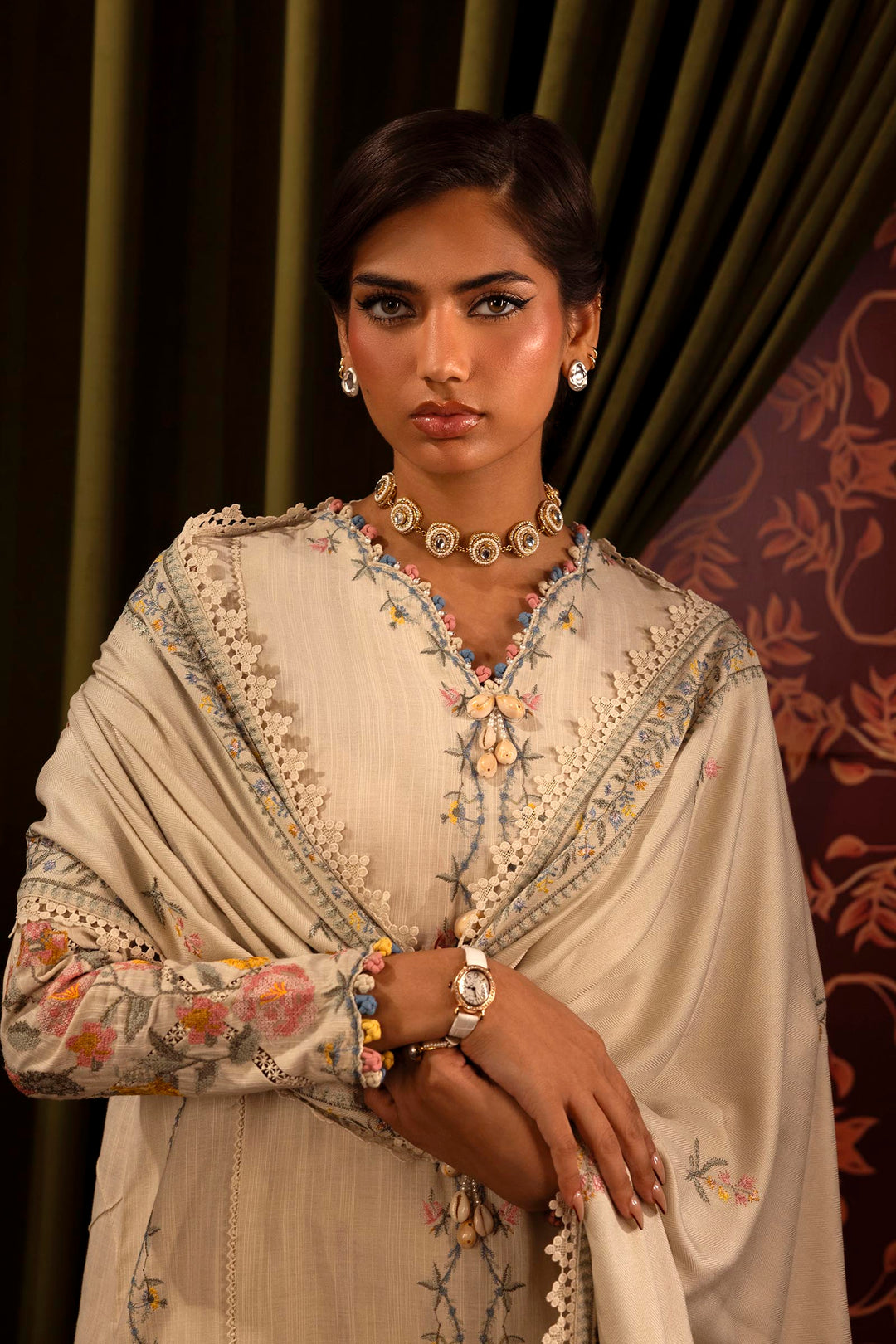 Sana Safinaz - M243-013A-3CP - 3 Piece - Unstitch