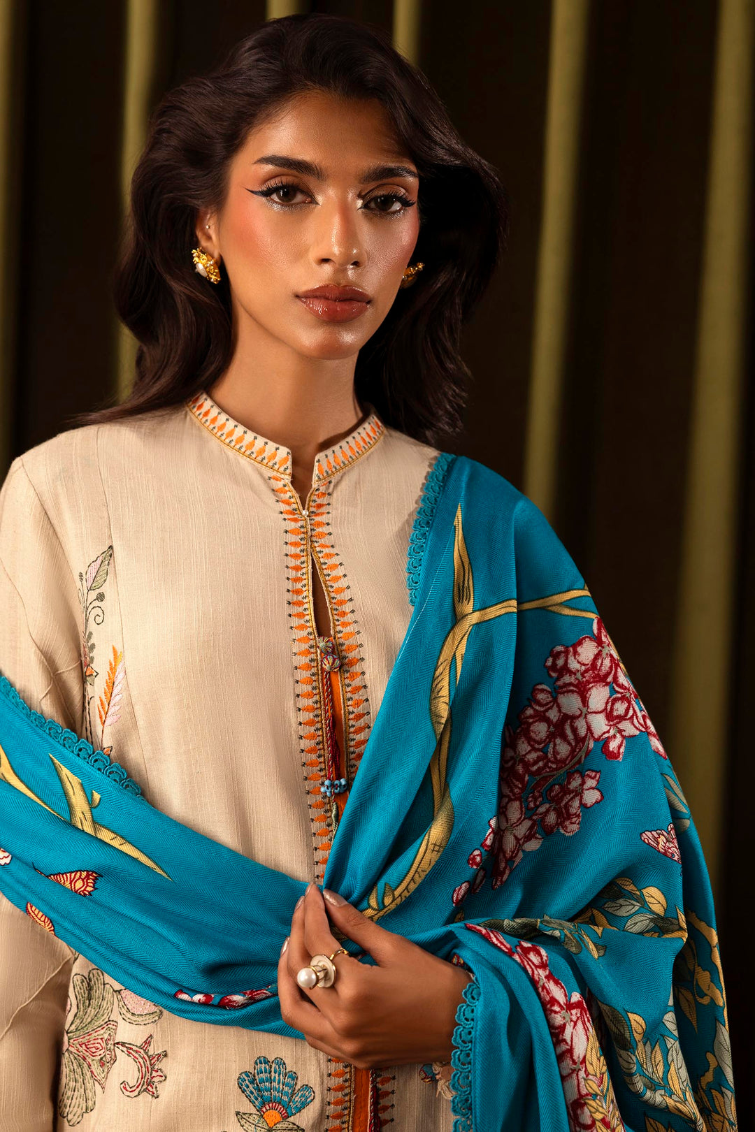 Sana Safinaz - M243-014A-3CP - 3 Piece - Unstitch