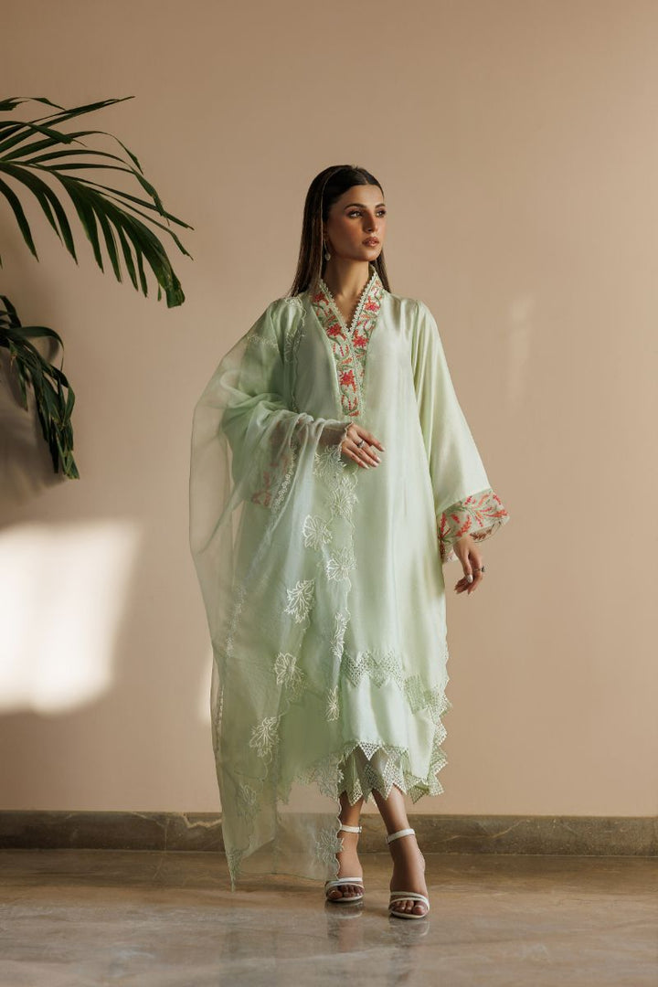 Deepak Perwani - Kut299 - Raw Silk - 3 Piece