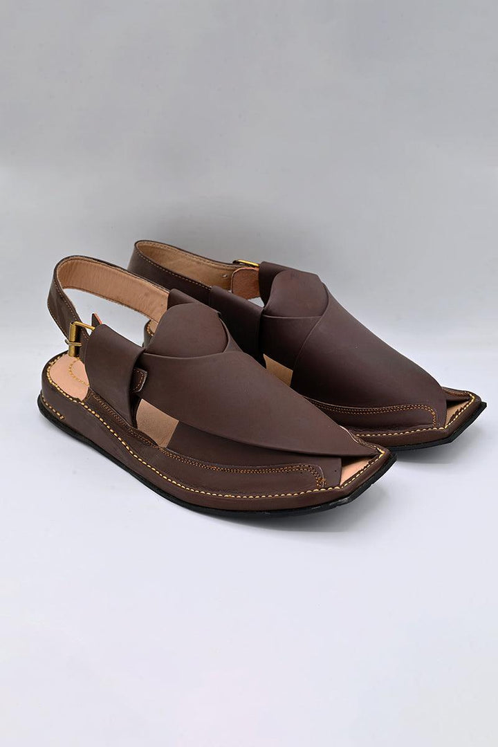 AlifYay Men Peshawri Chappal Brown AY MPC09