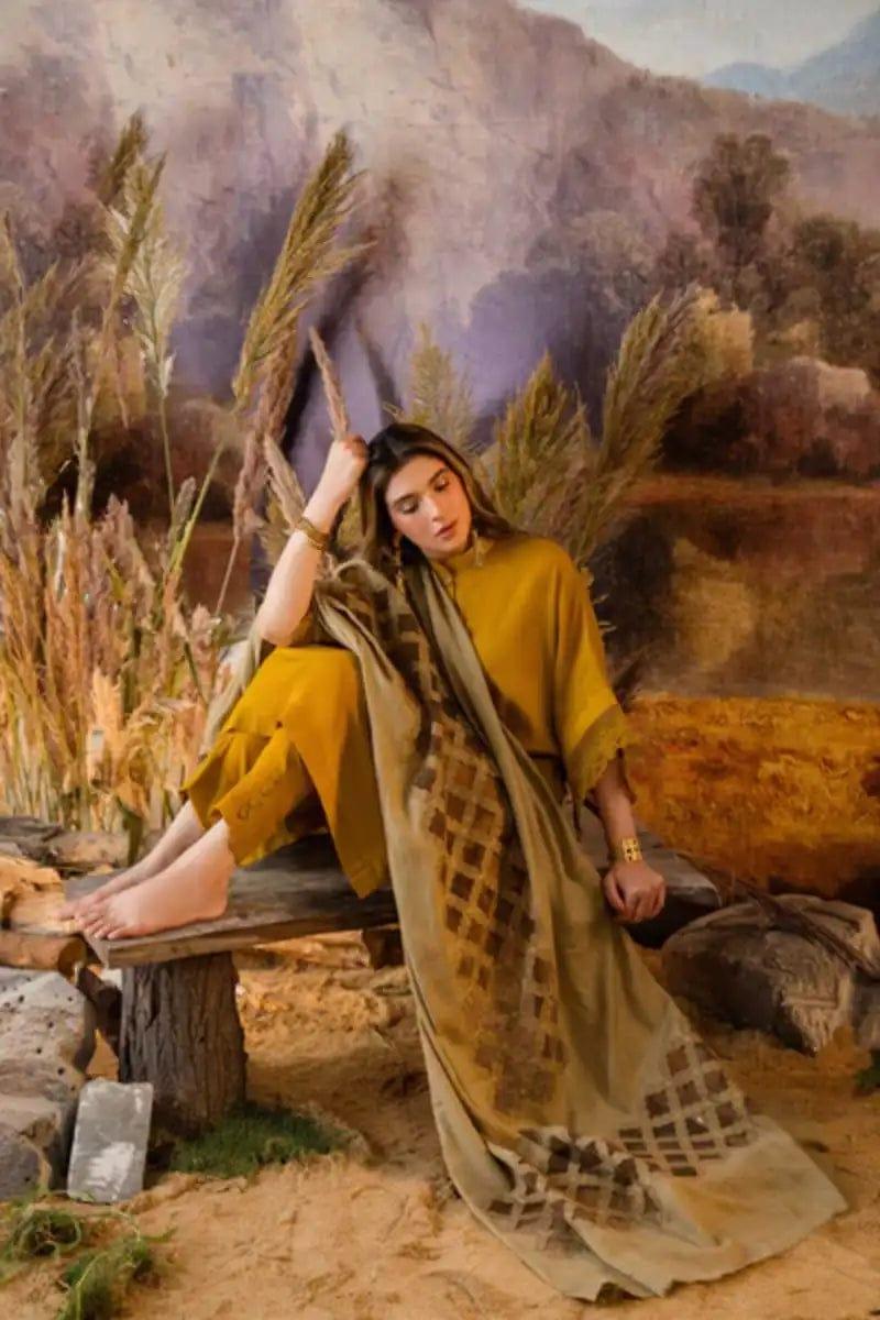 Natasha Kamal - Maple - mustard - Wool - 3 Piece - Studio by TCS