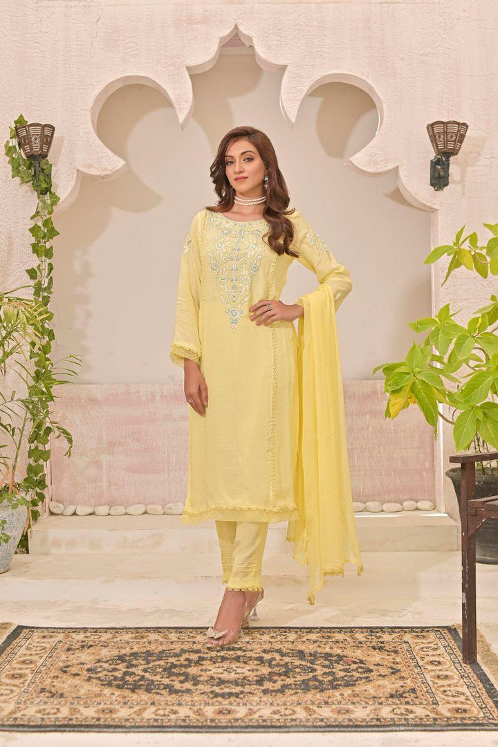 Ruby Couture - MEHR MAH  - Raw Silk  - 3 Piece