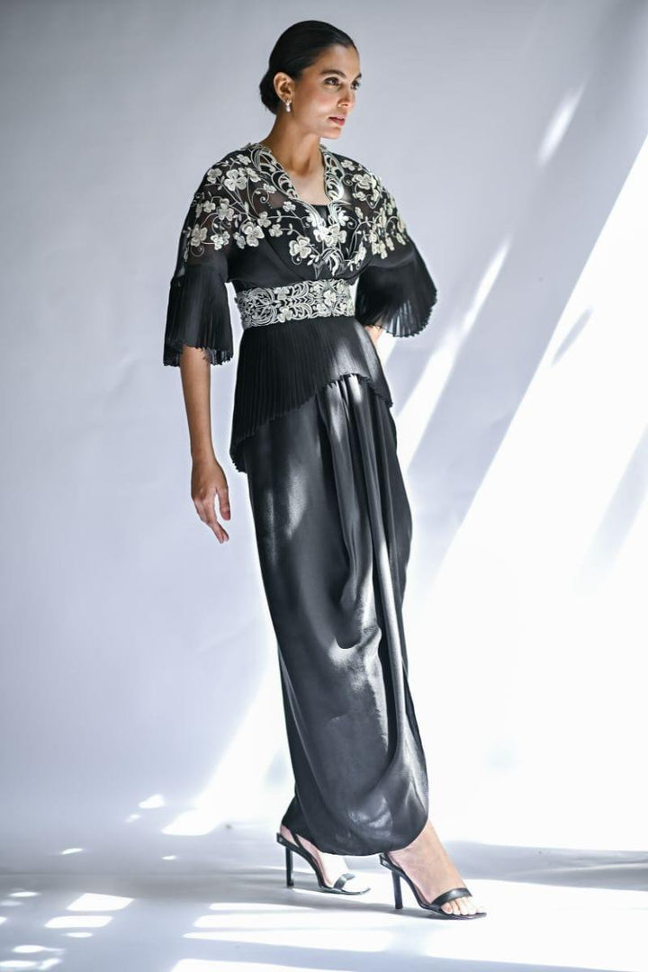 Sania Maskatiya - Ana - ORGANZA - Black - 2 Piece - Studio by TCS