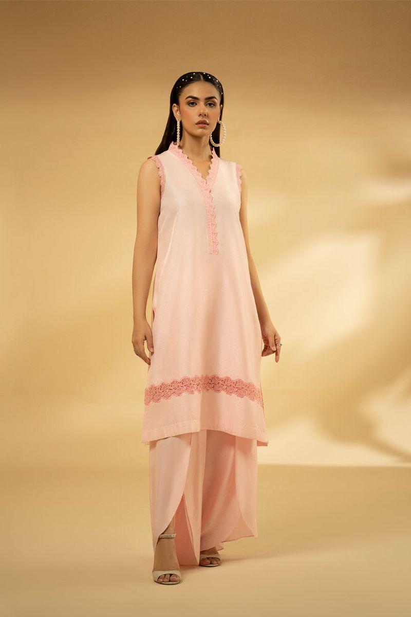 Fozia Khalid - Pastel Reverie - Silk - 2 Piece