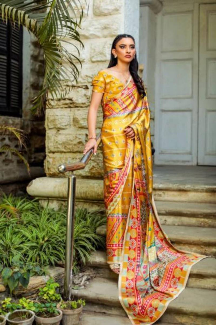 Mahdees - Dancing Girls - Silk Saree