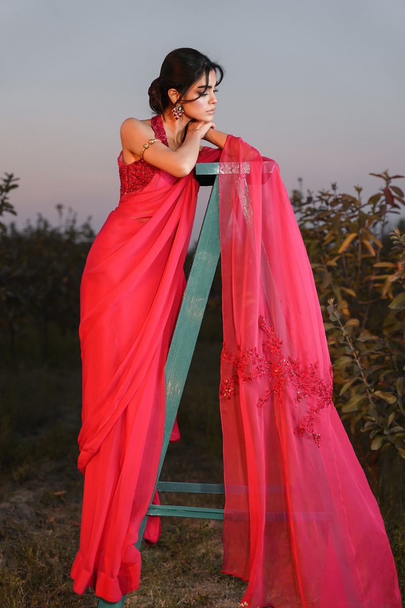 Nilofer Shahid - Radiant Rebel (Saree) – Verve SS 24