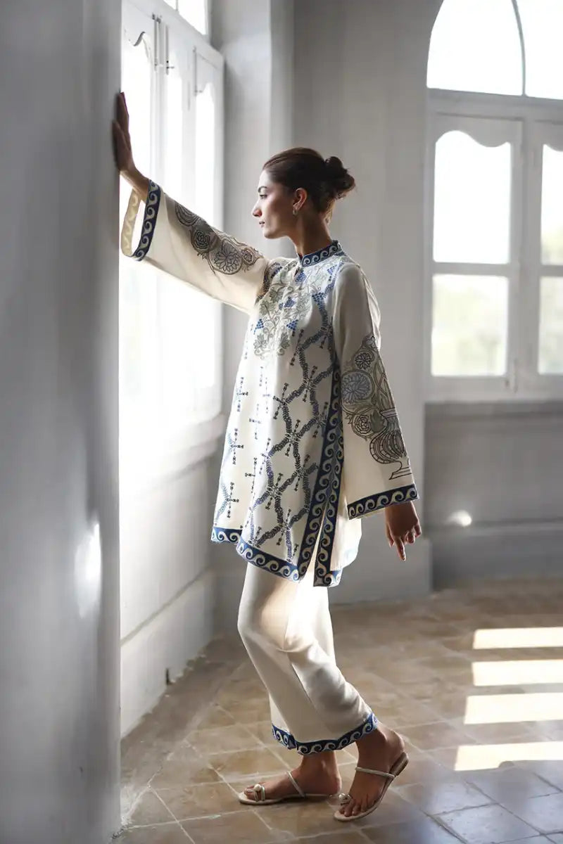 Sania Maskatiya - Rima - Raw Silk - 3 Piece