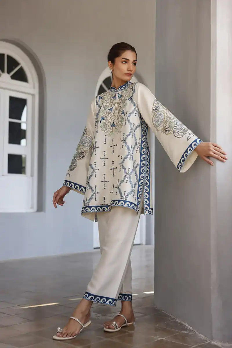 Sania Maskatiya - Rima - Raw Silk - 3 Piece