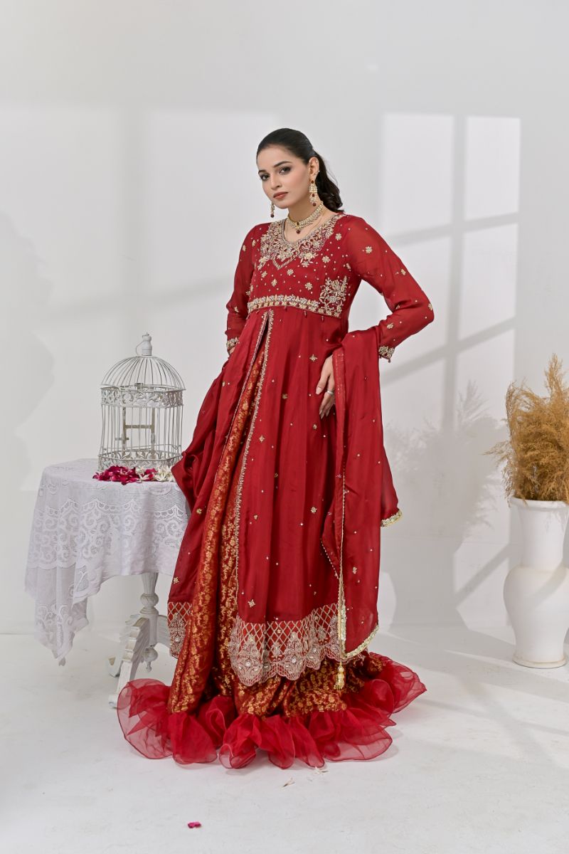 Rubys Couture - RUNG REZA - Silk & Banarsi - 3 Piece