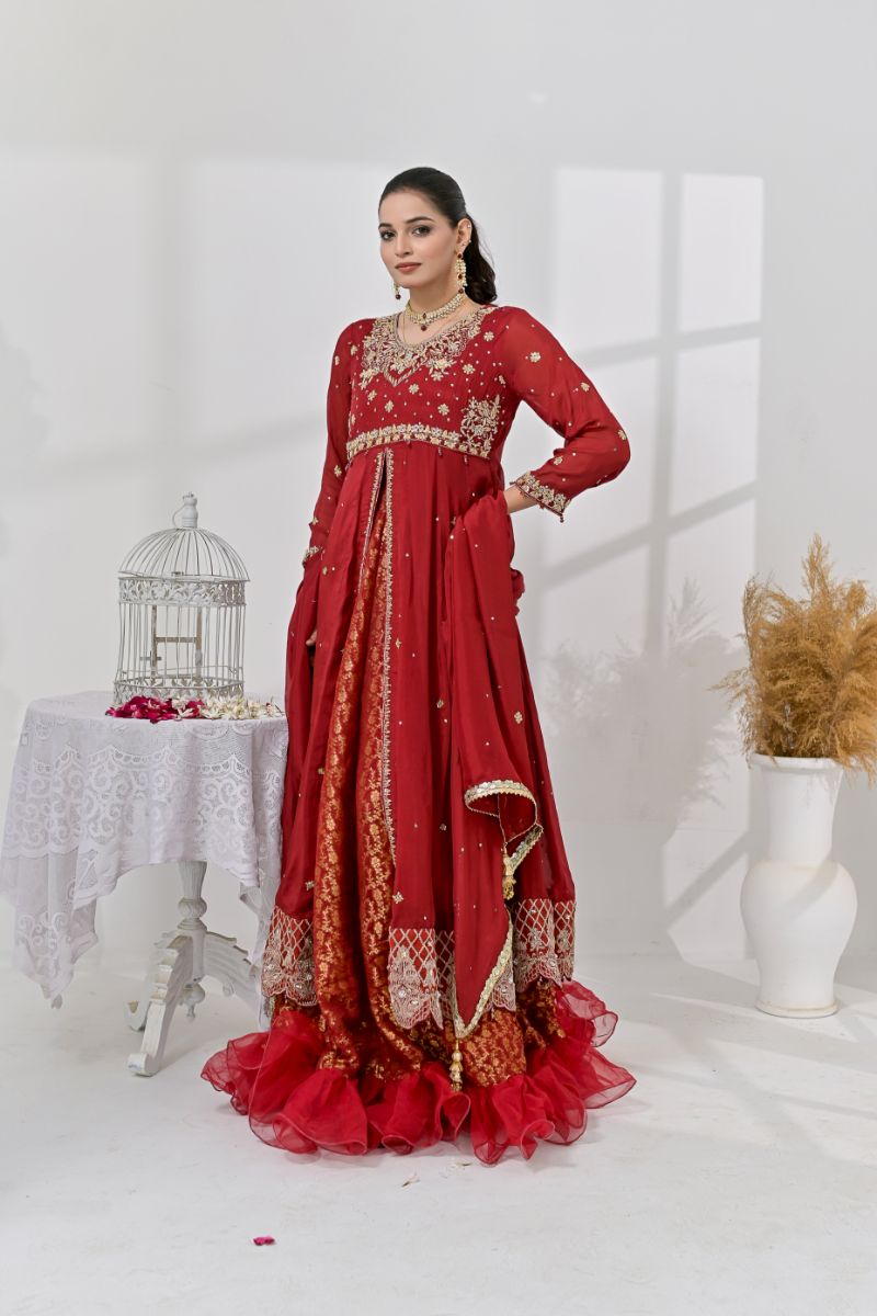 Rubys Couture - RUNG REZA - Silk & Banarsi - 3 Piece