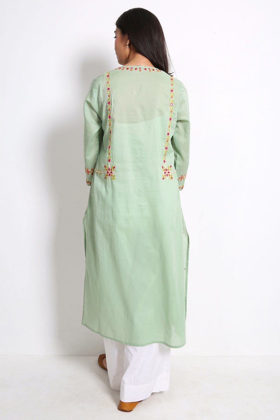 Generation - Sea Green Sarang Kurta - 1 PC