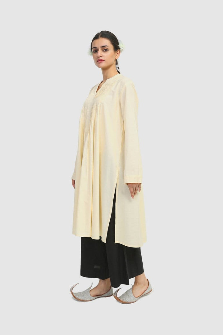 Generation - Off White Rungo Kurta - 1 PC