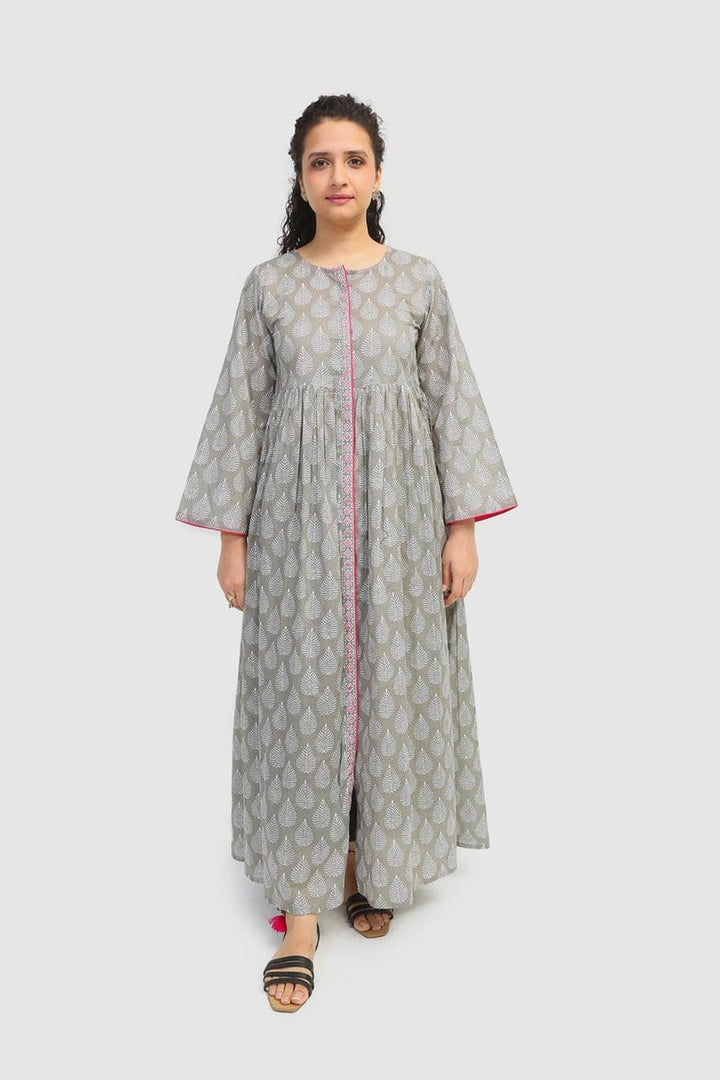 Generation - Grey Peepal Dress - 1 PC