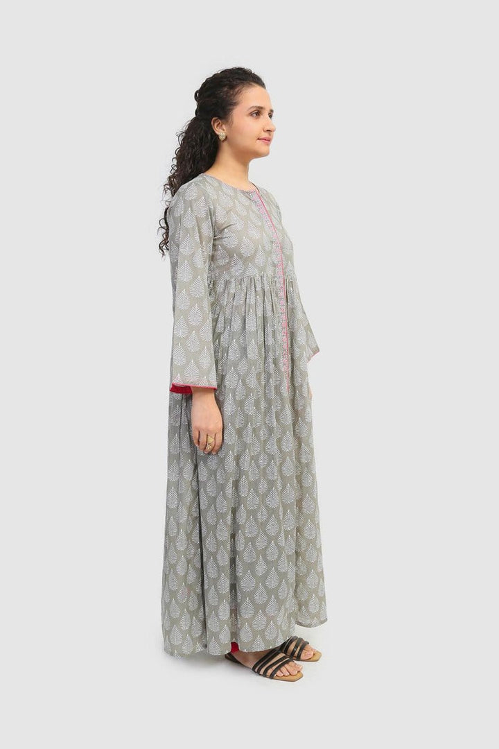 Generation - Grey Peepal Dress - 1 PC