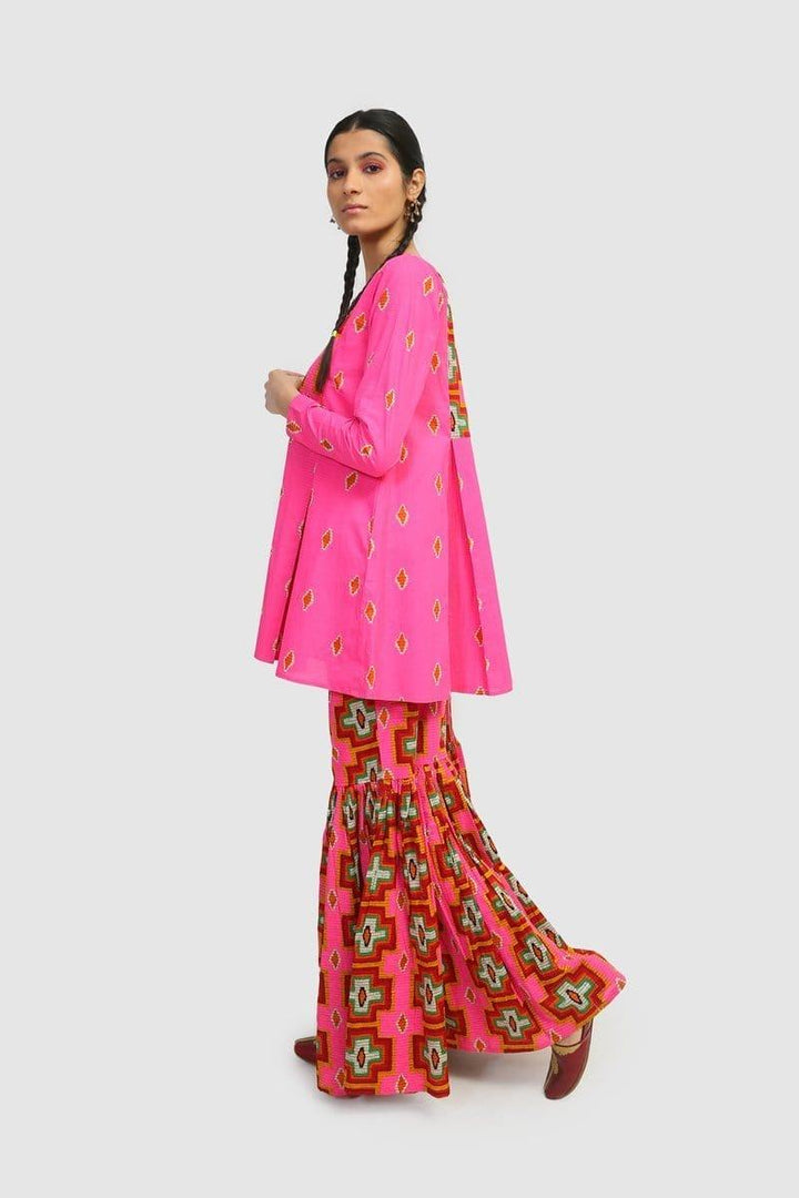 Generation - Pink Kashida Kari - 2 PC - Studio by TCS