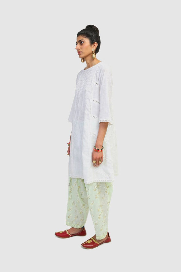 Generation - Sea Green Shalwar Guzel - 1 PC