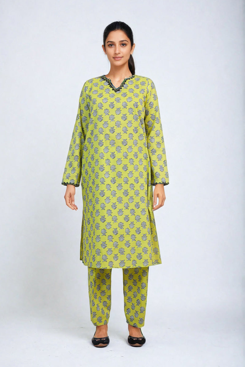 Generation - Sarasa 2-Piece Suit - Yellow - Lawn