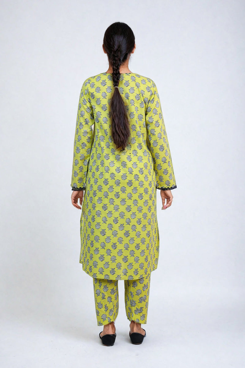 Generation - Sarasa 2-Piece Suit - Yellow - Lawn