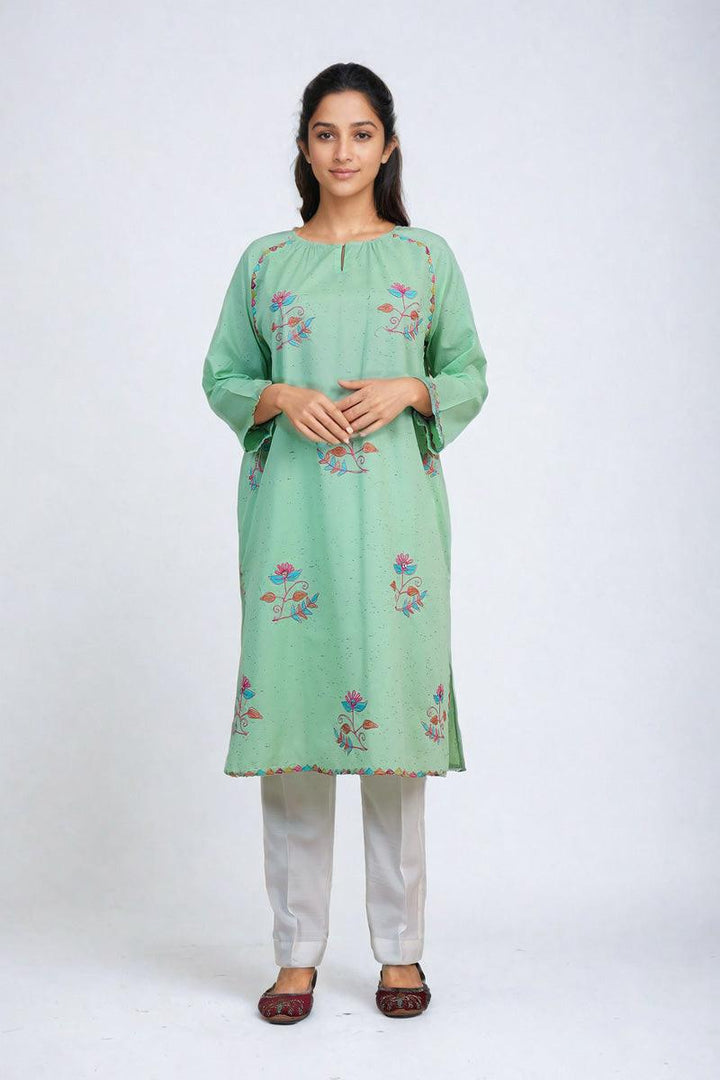 Generation - Sundara Kurta - Green - Lawn - 1 Piece