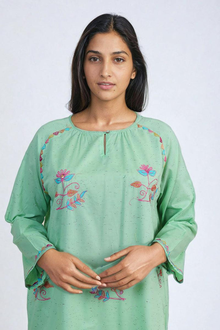 Generation - Sundara Kurta - Green - Lawn - 1 Piece