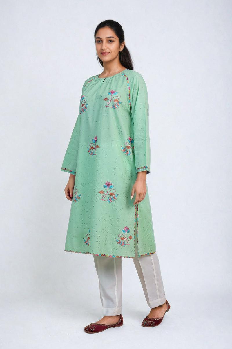 Generation - Sundara Kurta - Green - Lawn - 1 Piece