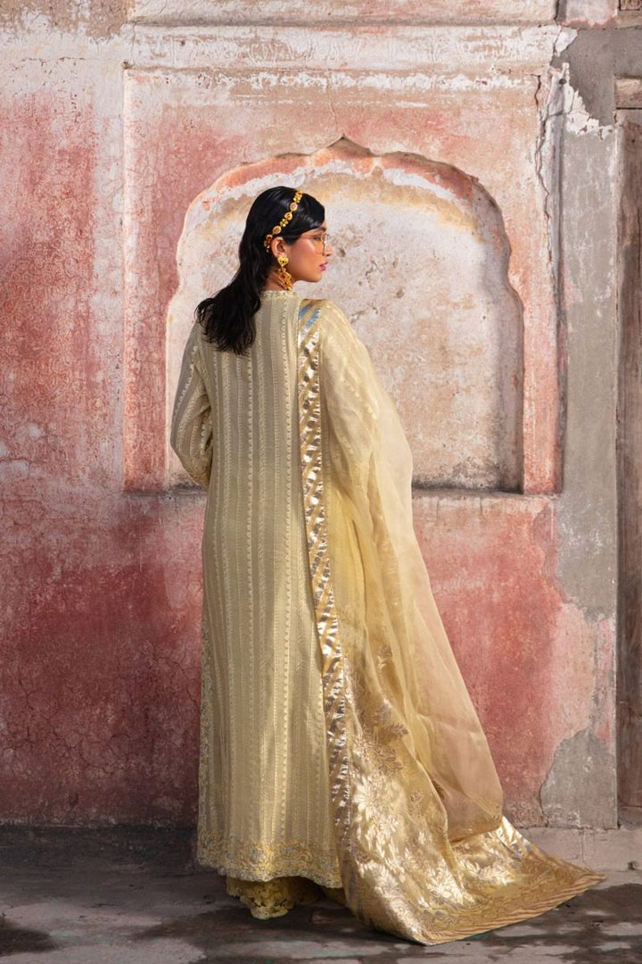 Nilofer Shahid - Sahar - Maansi - Silk - 3 Piece